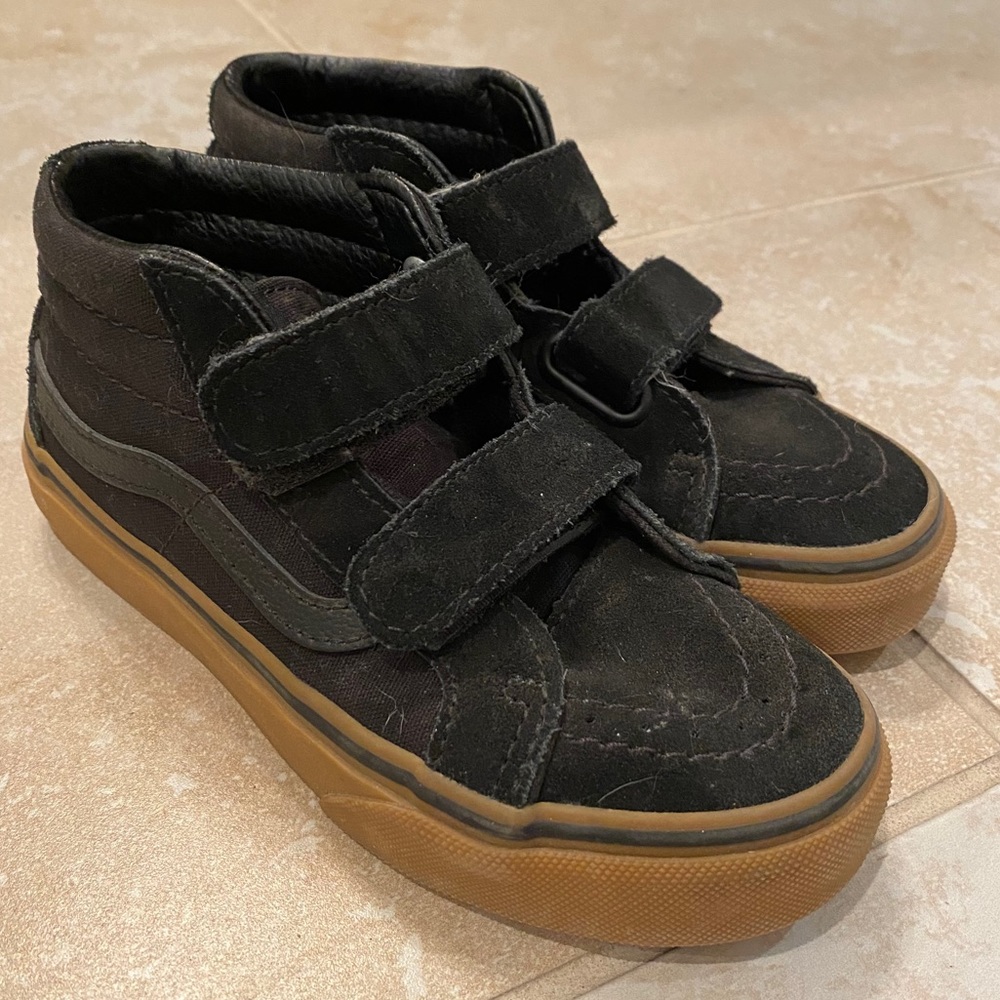 Boys high top vans size 12.5